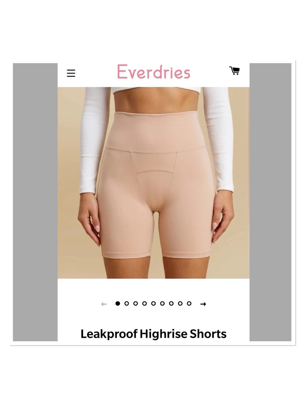 Everdries highrise shorts (10) pair all colors 2x